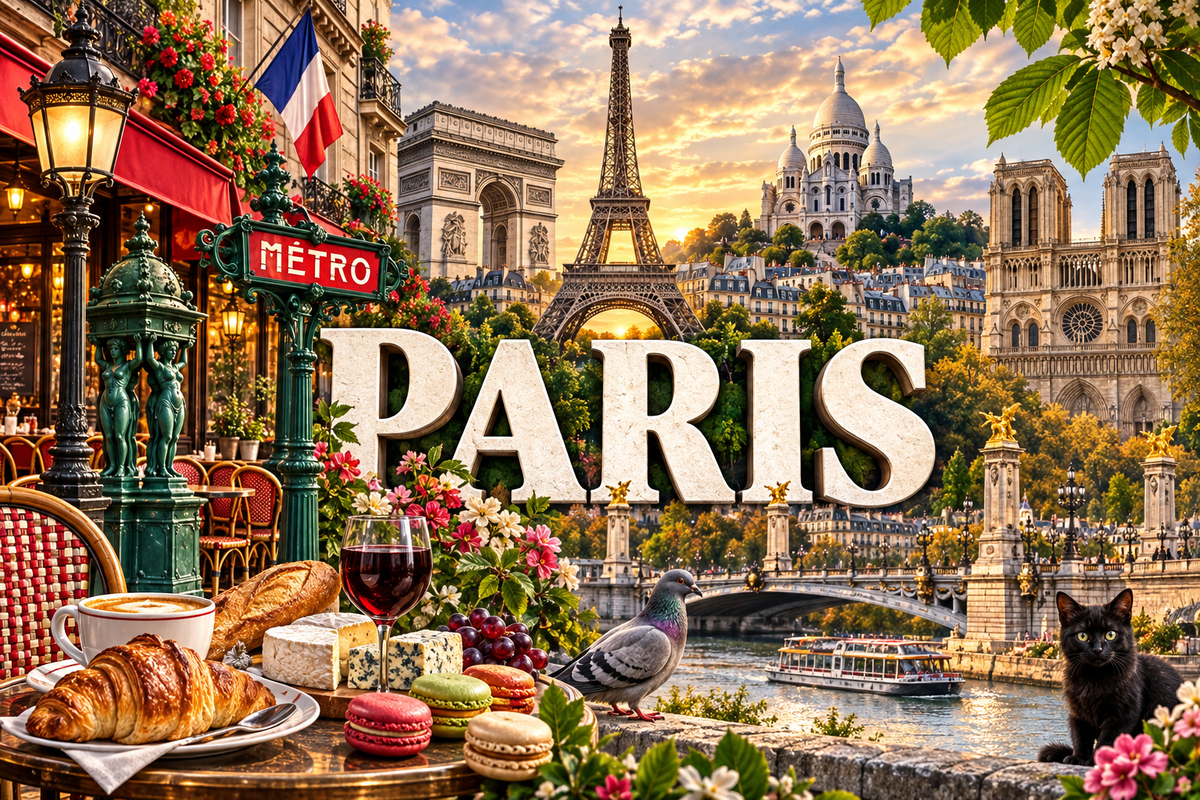 M2201 Magnet ville de France Paris