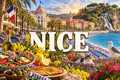 M2202 Magnet ville de France Nice