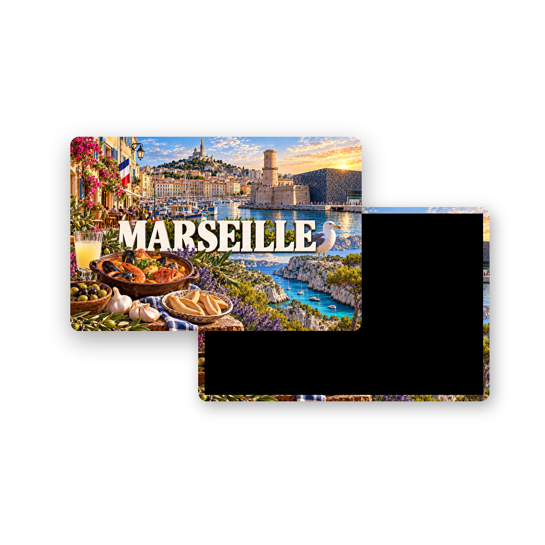 M2204 Magnet ville de France Marseille