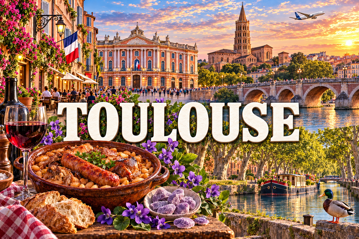 M2206 Magnet ville de France Toulouse