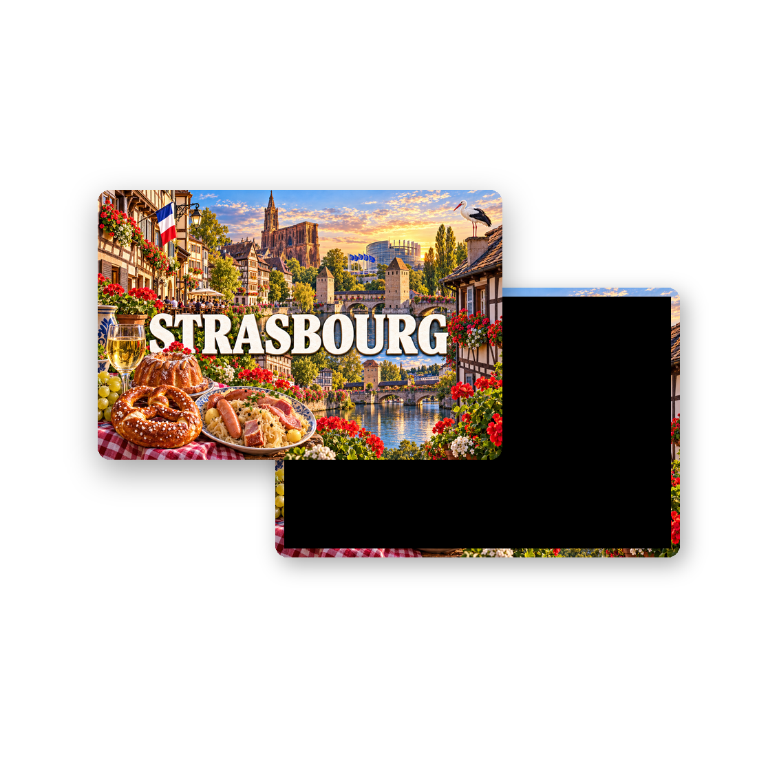 M2207 Magnet ville de France Strasbourg