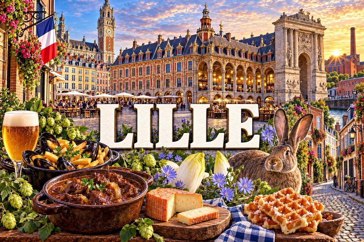 M2208 Magnet ville de France Lille