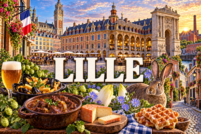 M2208 Magnet ville de France Lille