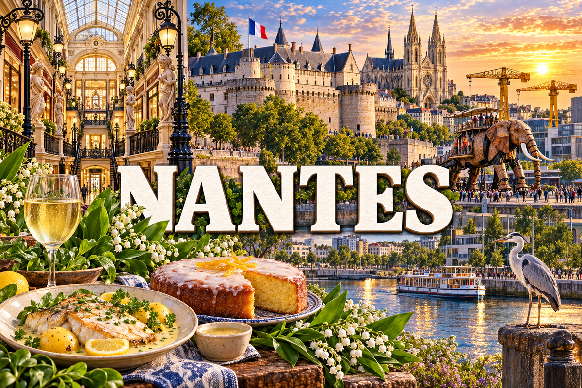 M2209 Magnet ville de France Nantes