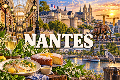 M2209 Magnet ville de France Nantes