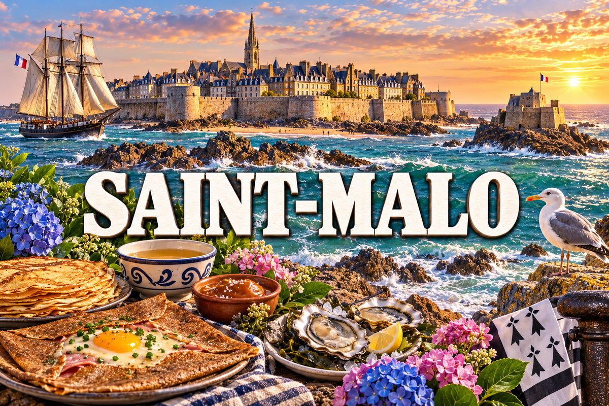 M2212 Magnet ville de France Saint-Malo