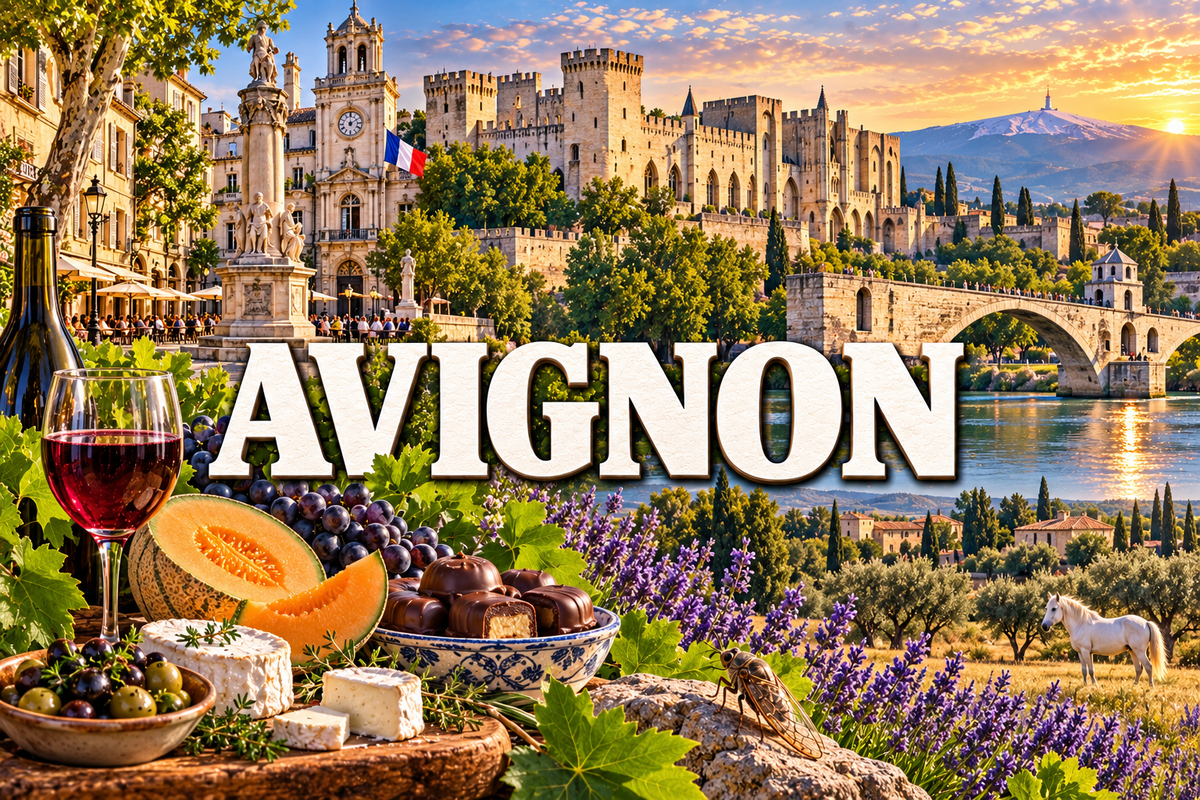 M2213 Magnet ville de France Avignon
