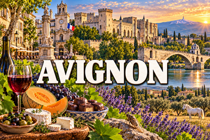 M2213 Magnet ville de France Avignon
