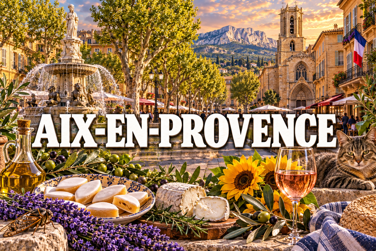 M2218 Magnet ville de France Aix-en-Provence