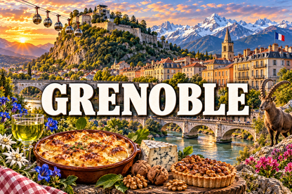 M2224 Magnet ville de France Grenoble