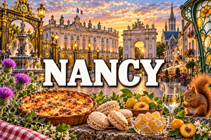 M2227 Magnet ville de France Nancy