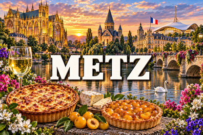 M2228 Magnet ville de France Metz