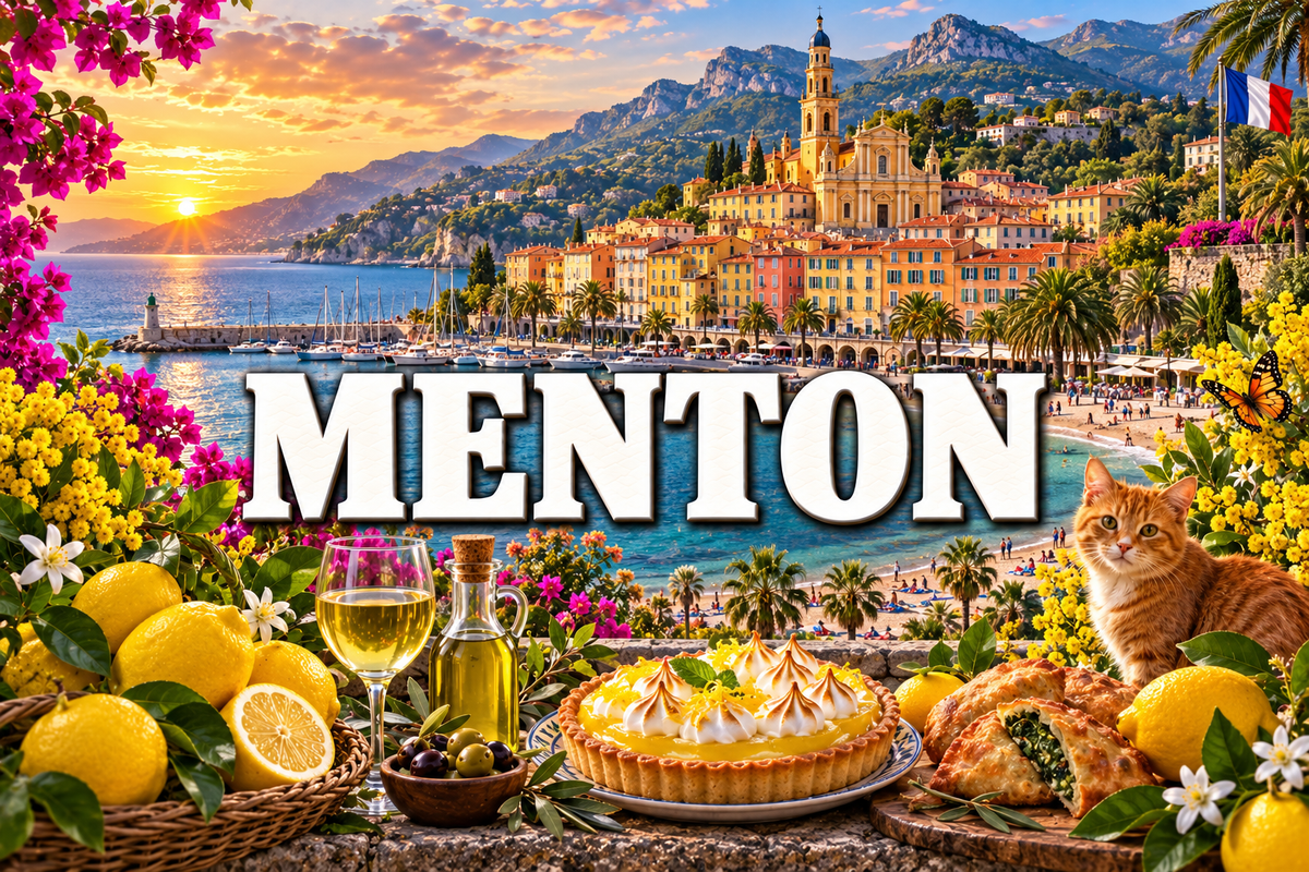 M2232 Magnet ville de France Menton
