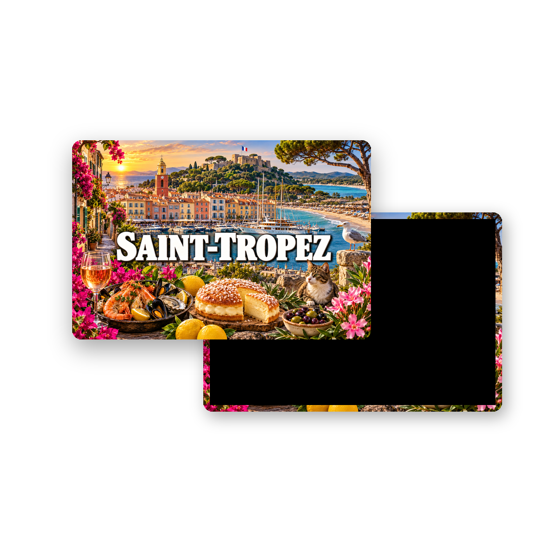 M2233 Magnet ville de France Saint-Tropez