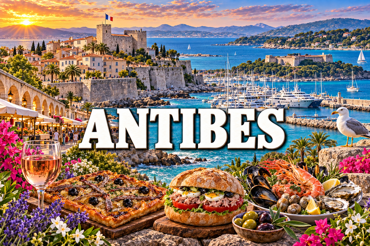 M2234 Magnet ville de France Antibes
