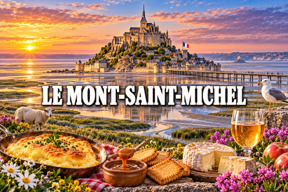 M2236 Magnet ville de France Le Mont-Saint-Michel