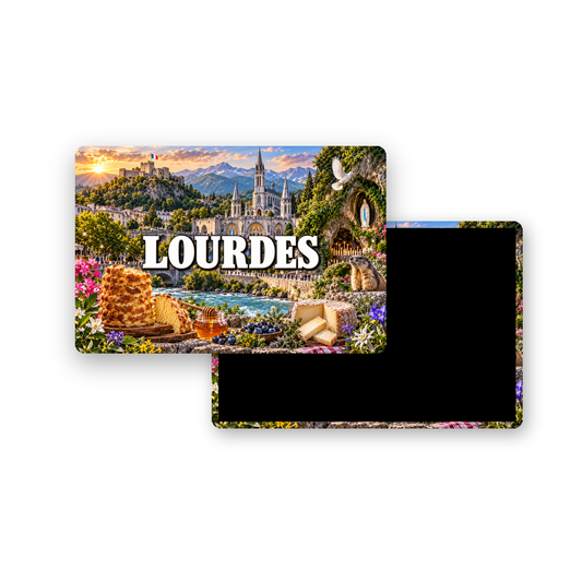 M2239 Magnet ville de France Lourdes