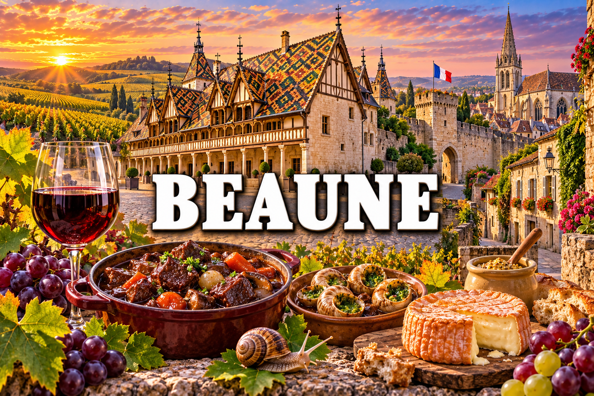 M2240 Magnet ville de France Beaune