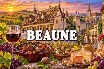 M2240 Magnet ville de France Beaune
