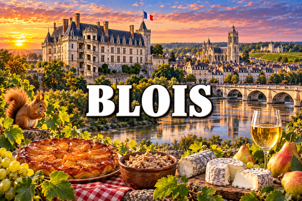 M2243 Magnet ville de France Blois