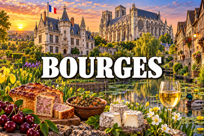 M2244 Magnet ville de France Bourges