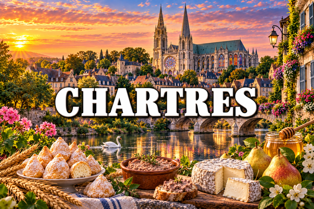 M2246 Magnet ville de France Chartres