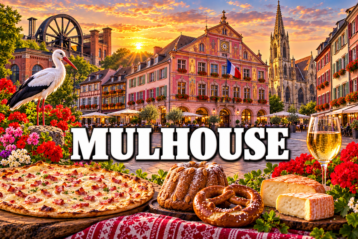 M2249 Magnet ville de France Mulhouse