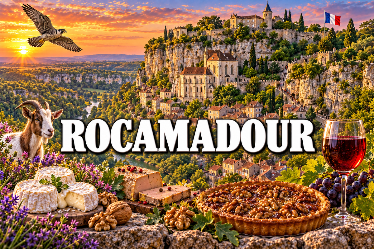 M2254 Magnet ville de France Rocamadour