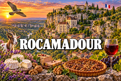M2254 Magnet ville de France Rocamadour