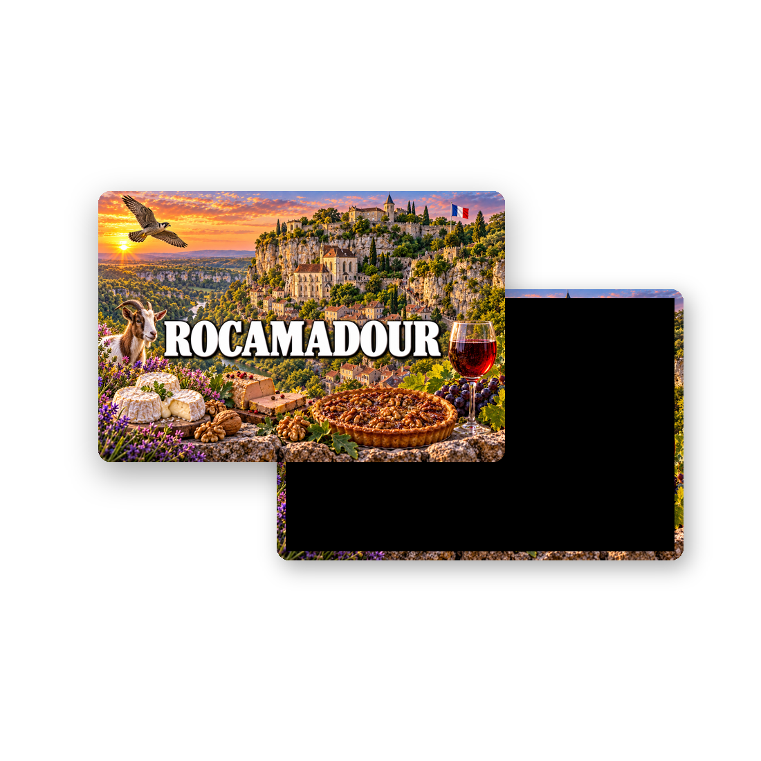 M2254 Magnet ville de France Rocamadour