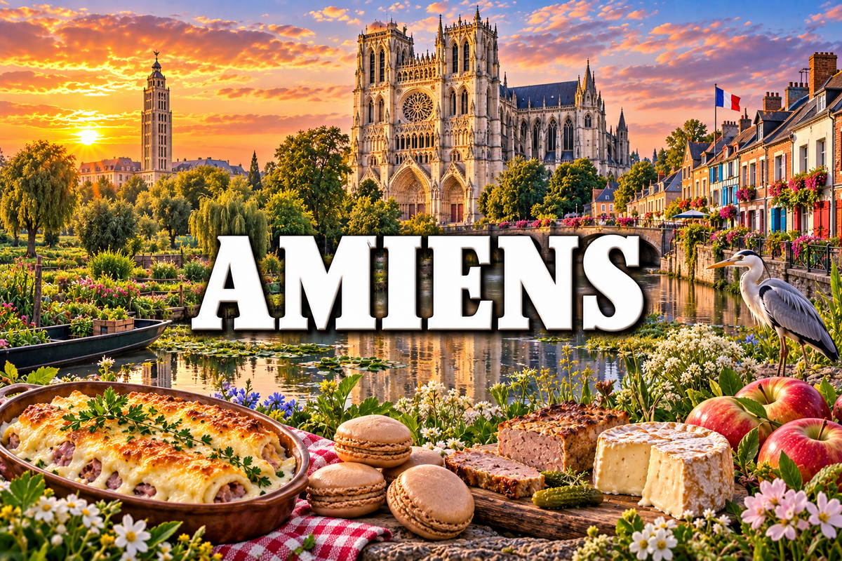 M2257 Magnet ville de France Amiens