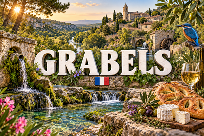 M2263 Magnet ville de France Grabels