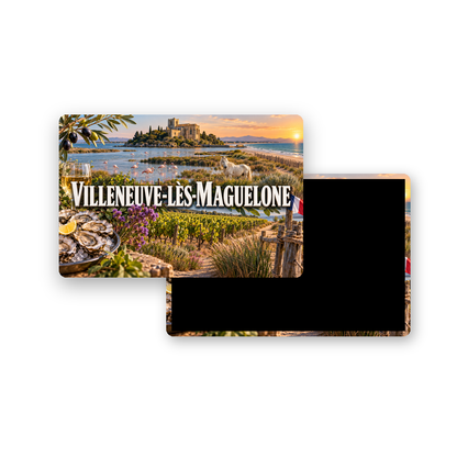 M2264 Magnet ville de France Villeneuve-lès-Maguelone