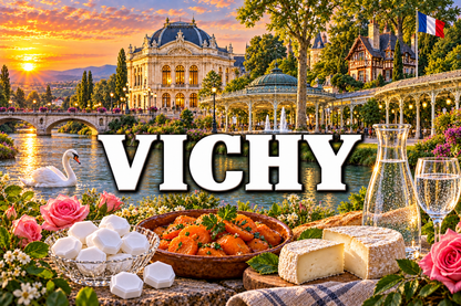 M2266 Magnet ville de France Vichy