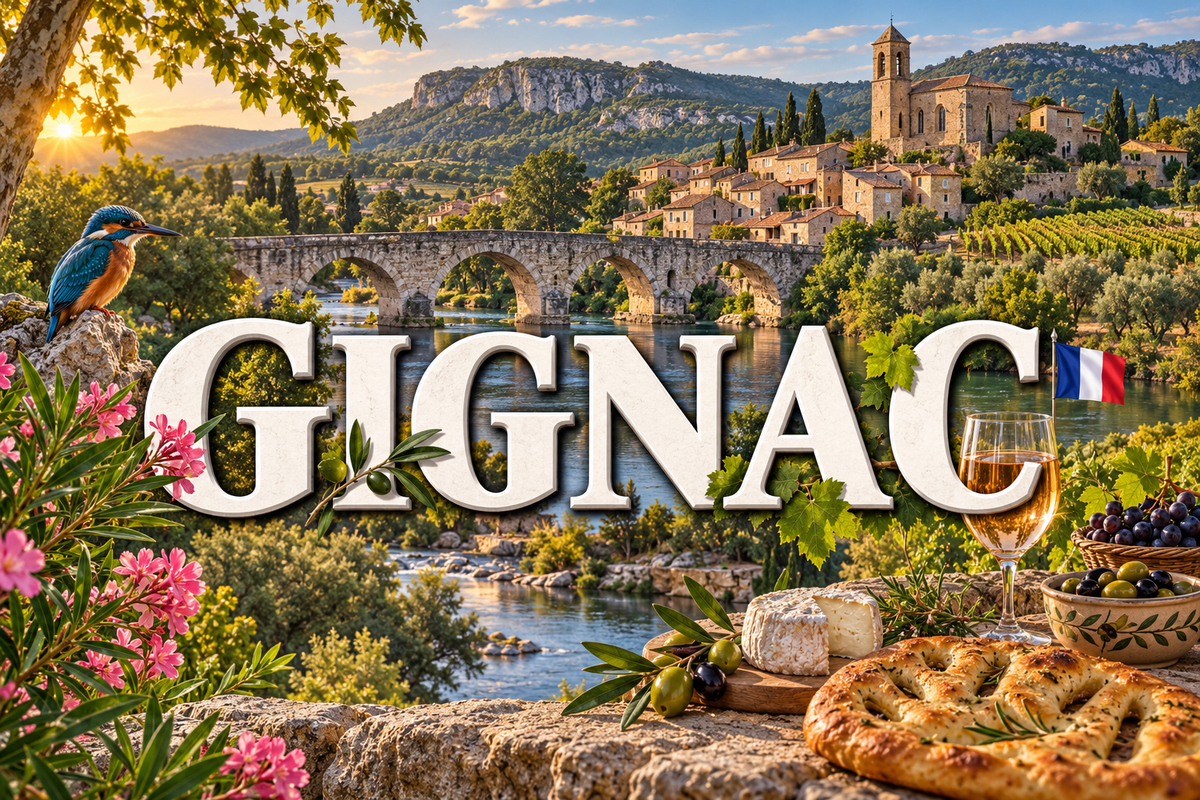 M2273 Magnet ville de France Gignac
