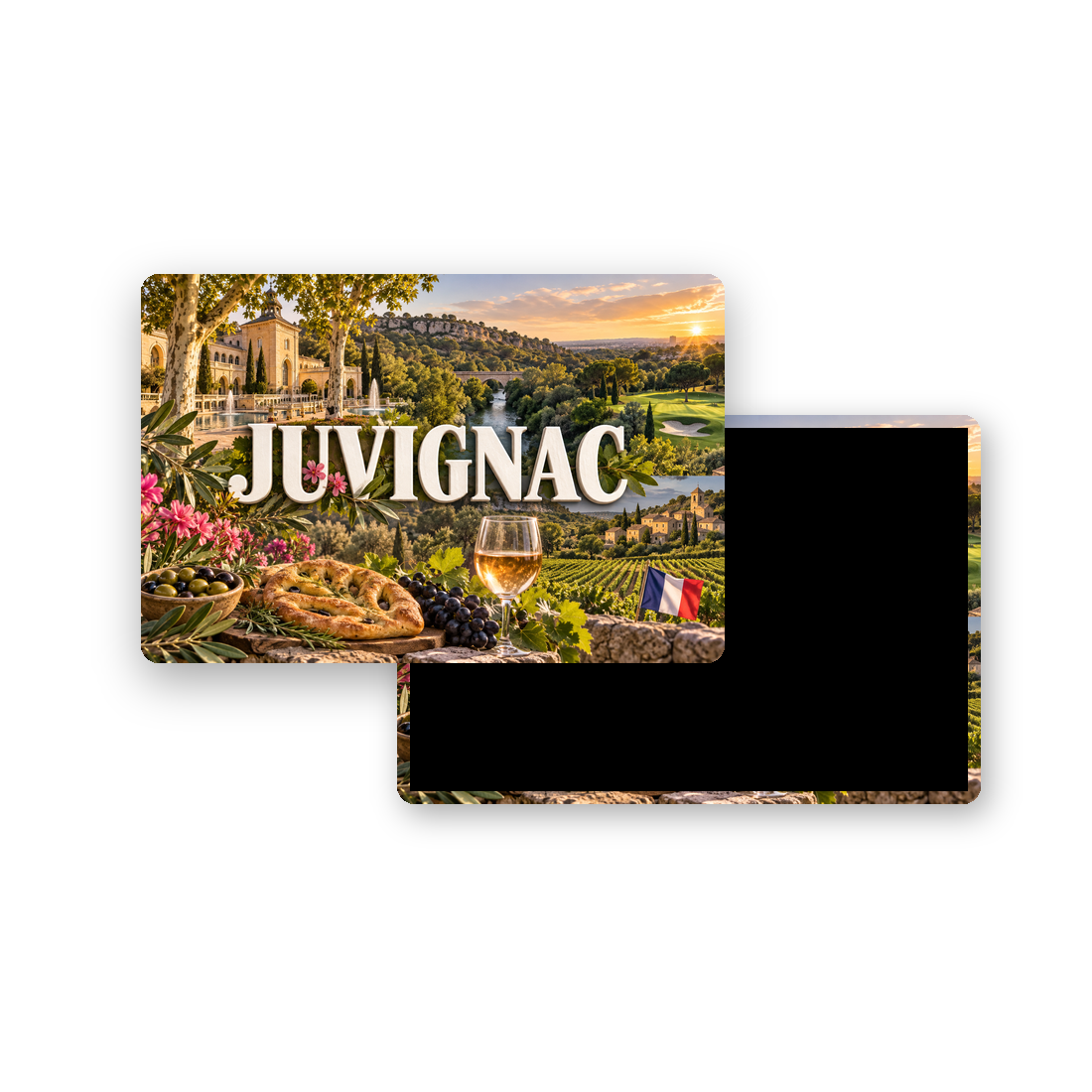 M2274 Magnet ville de France Juvignac
