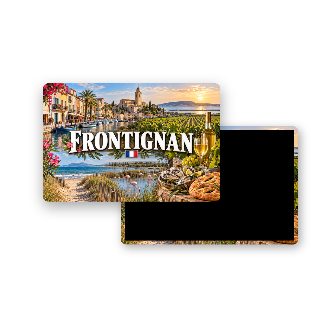 M2278 Magnet ville de France Frontignan