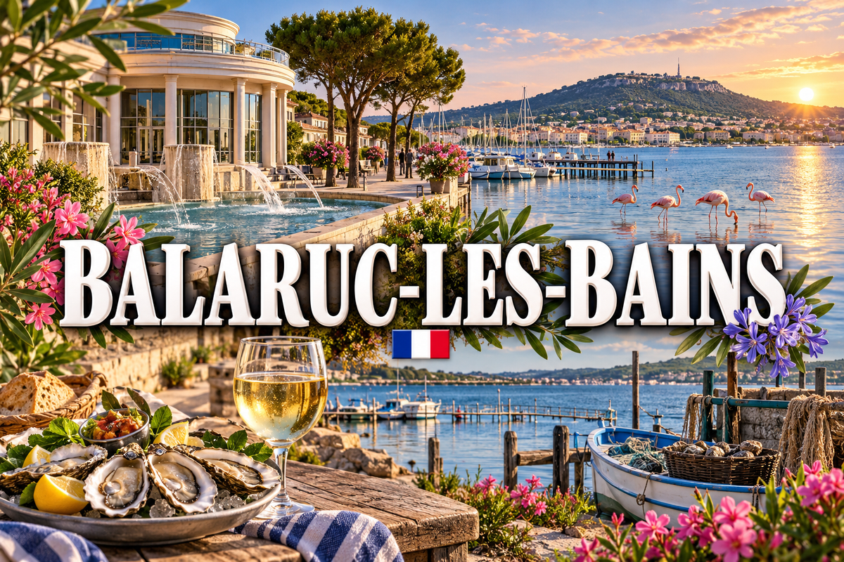 M2279 Magnet ville de France Balaruc-les-Bains