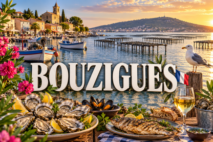 M2280 Magnet ville de France Bouzigues