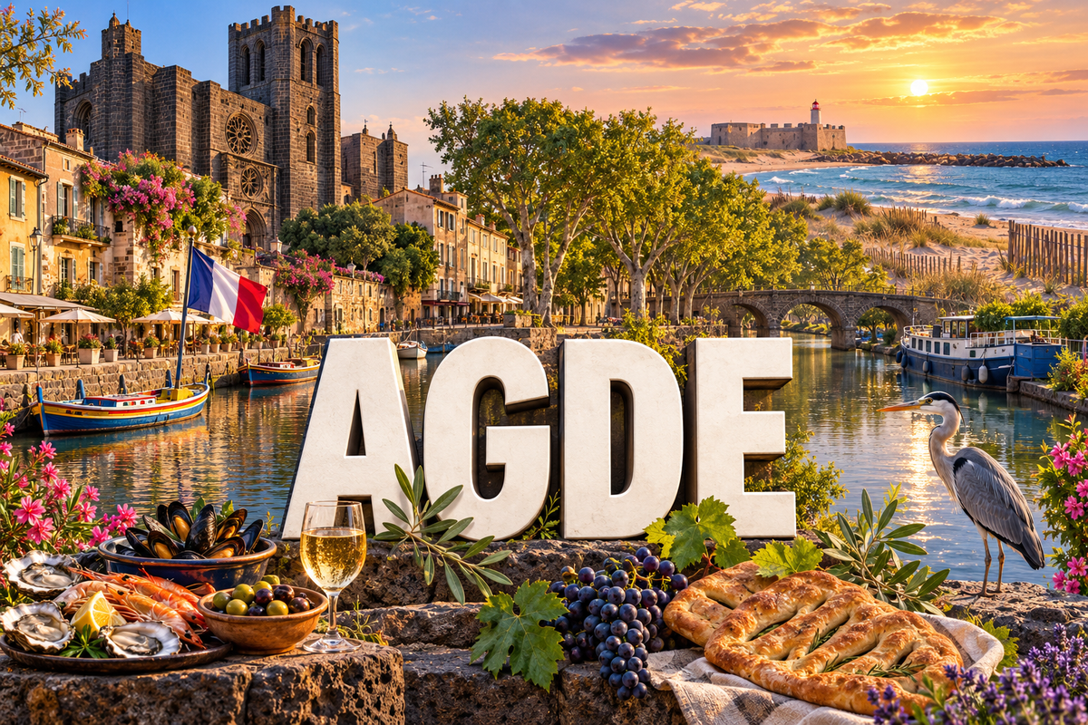 M2282 Magnet ville de France Agde