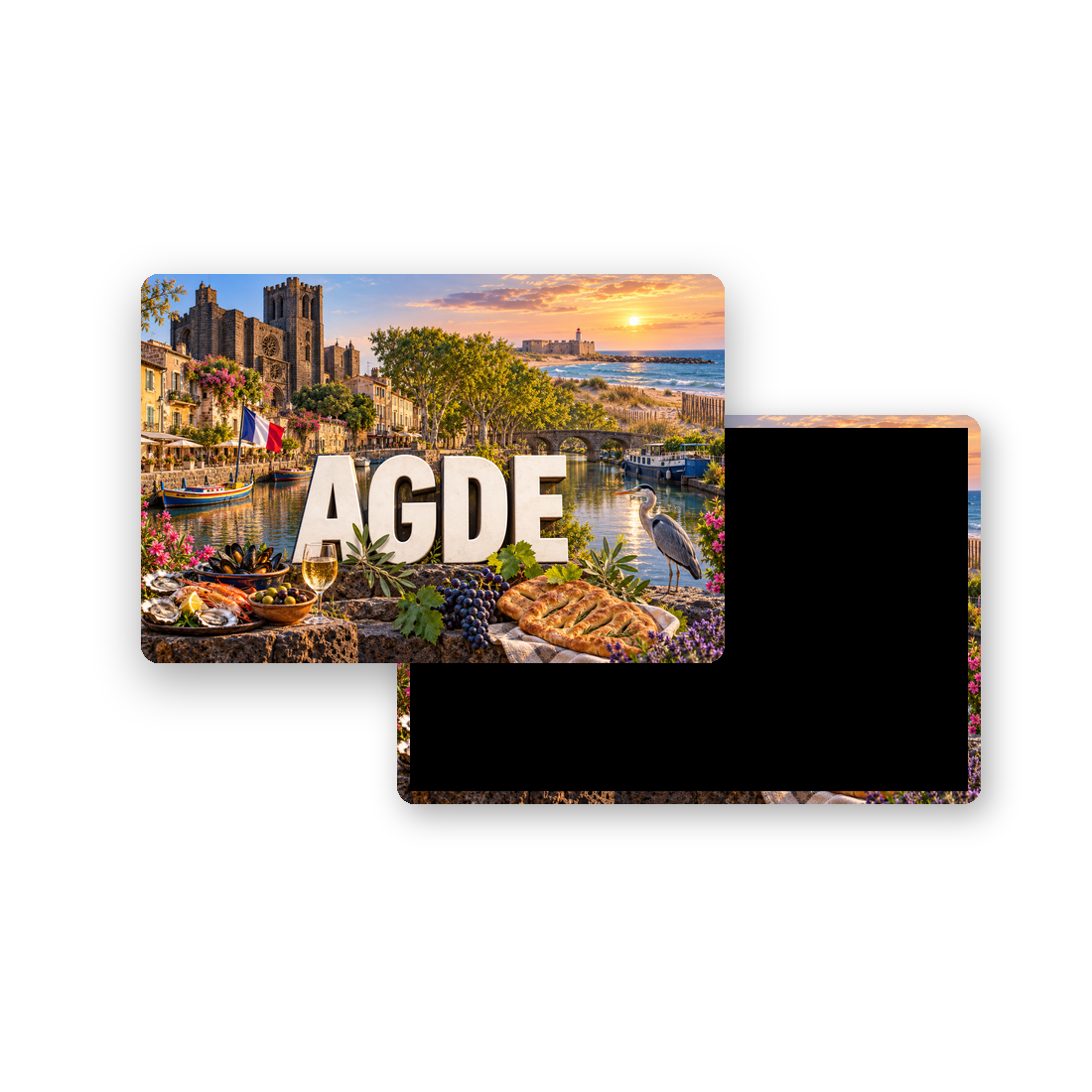 M2282 Magnet ville de France Agde