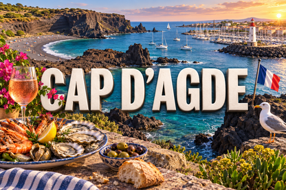 M2284 Magnet ville de France Cap d'Agde