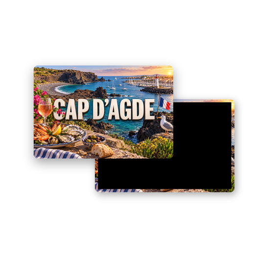 M2284 Magnet ville de France Cap d'Agde
