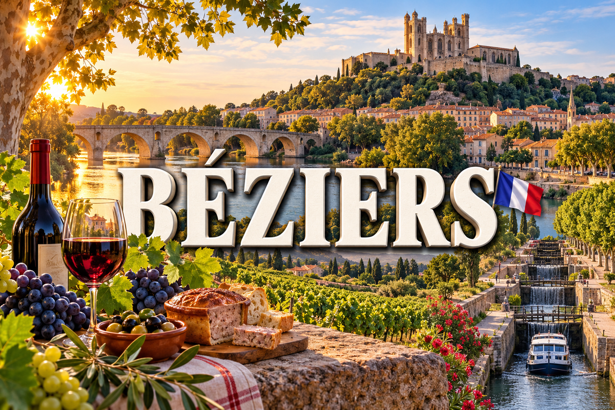 M2285 Magnet ville de France Béziers