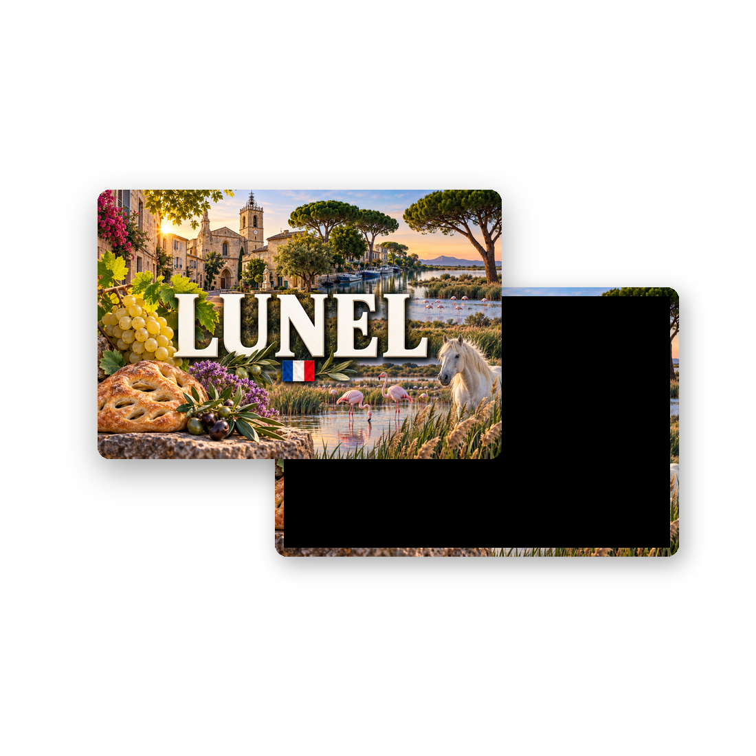 M2287 Magnet ville de France Lunel