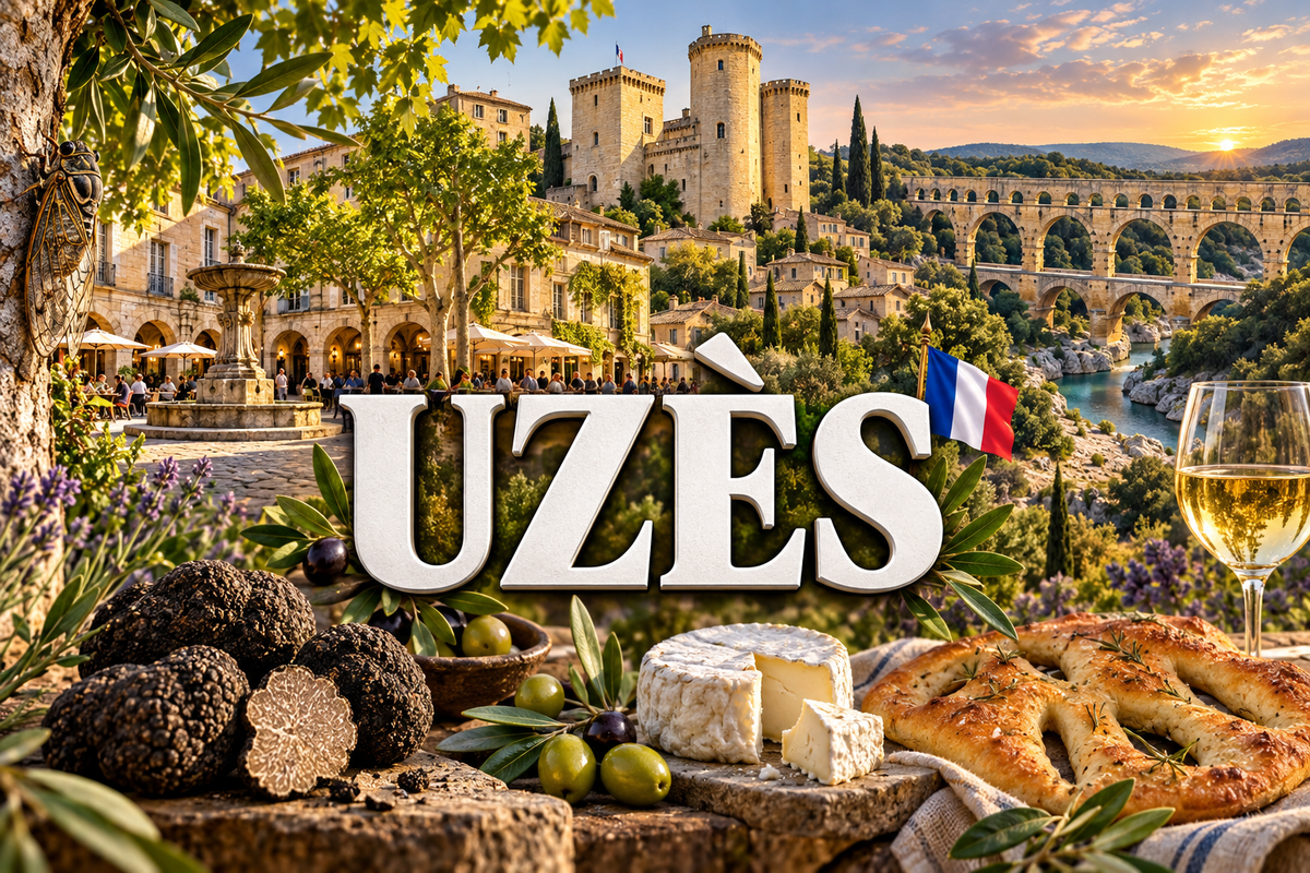 M2289 Magnet ville de France Uzès