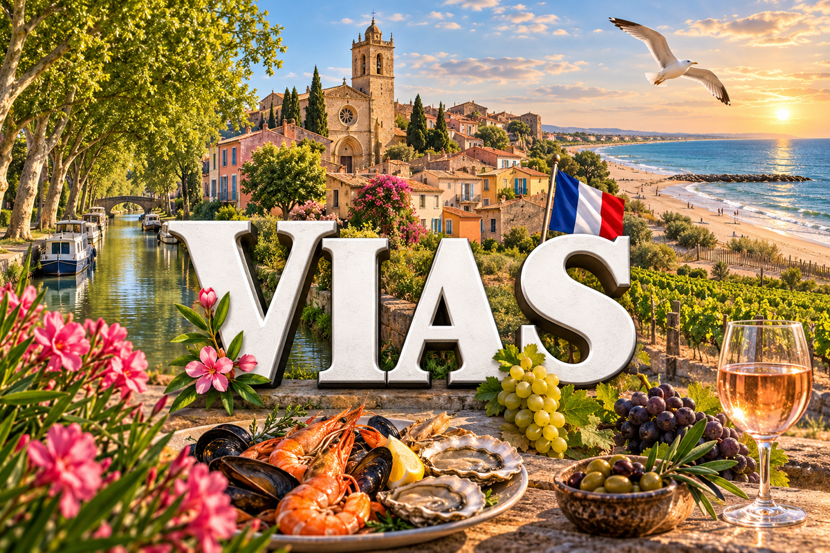 M2298 Magnet ville de France Vias