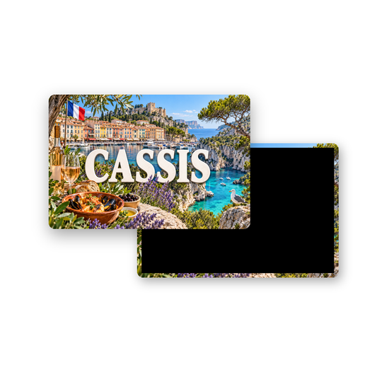 M2301 Magnet ville de France Cassis