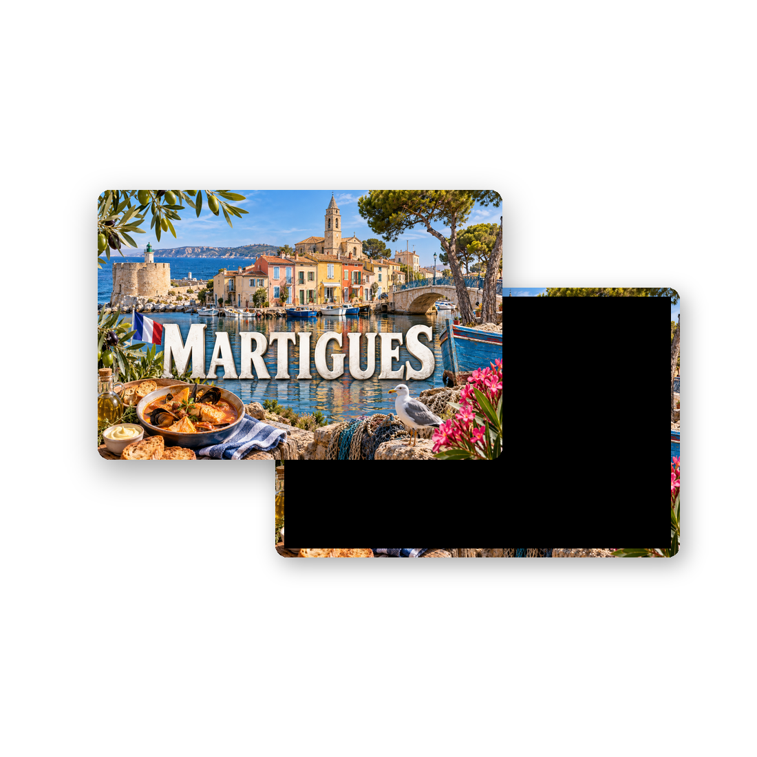 M2304 Magnet ville de France Martigues