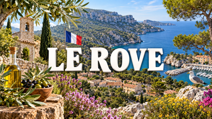 M2308 Magnet ville de France Le Rove